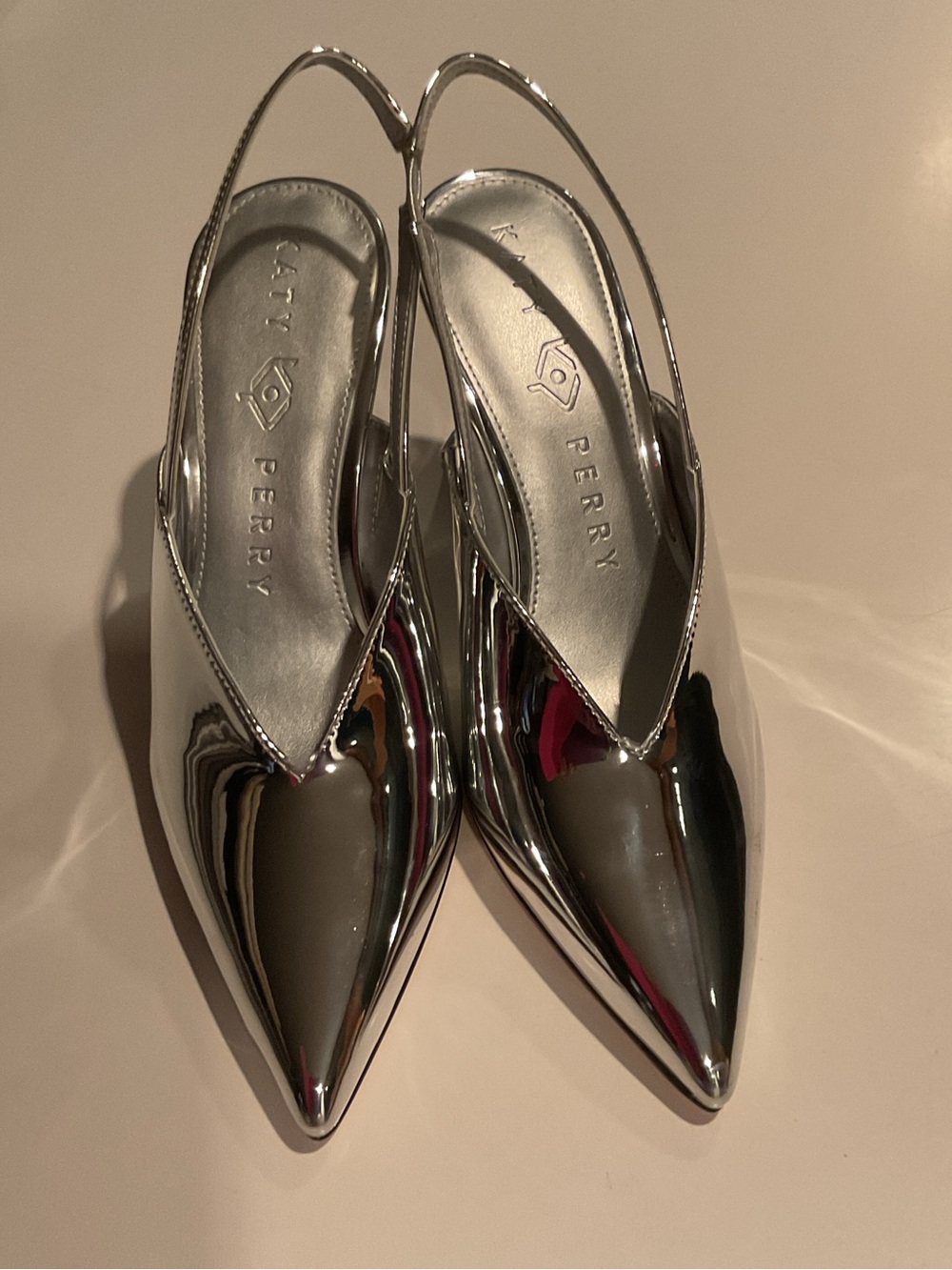 Katy Perry The Trendygurl Slingback Pointed Wedge Sandal  Sz 8